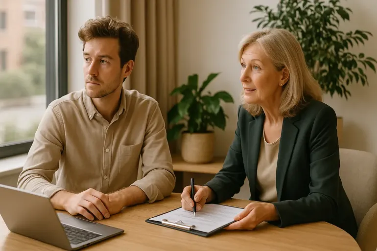 Hoe tweede spoor re-integratie voelt voor een werknemer die net start